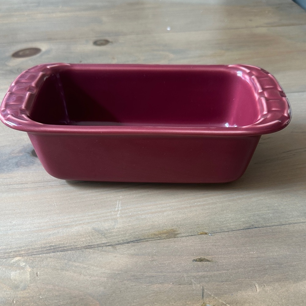Longaberger Mini Loaf Dish